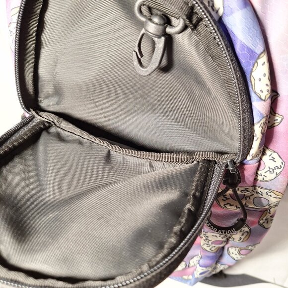 Vibedration Hydration Backpack w/o bladder - purple pink donuts - Used main image 7